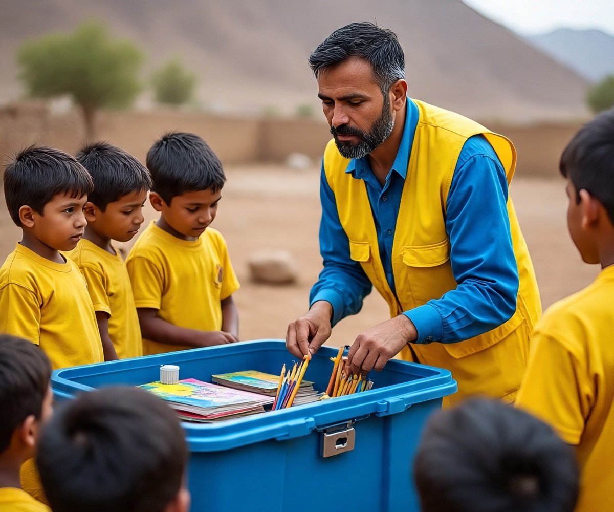 School in a Box UNICEF Portable Education Kits in Pakistan – Taleem Foundation
