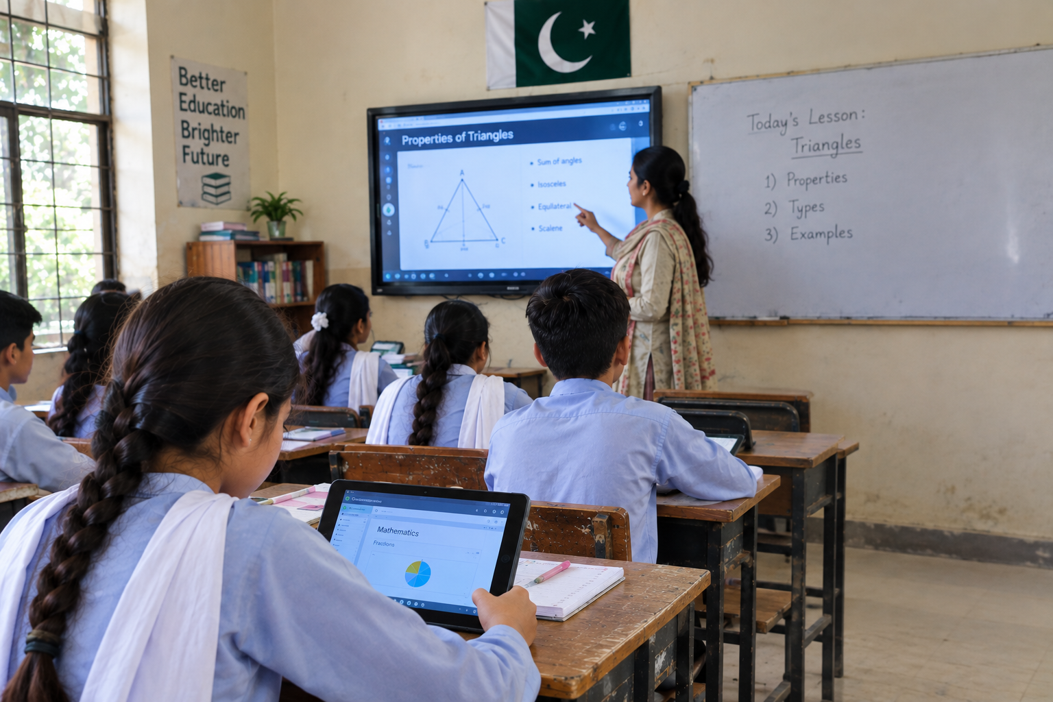 Changing Pakistani Classrooms