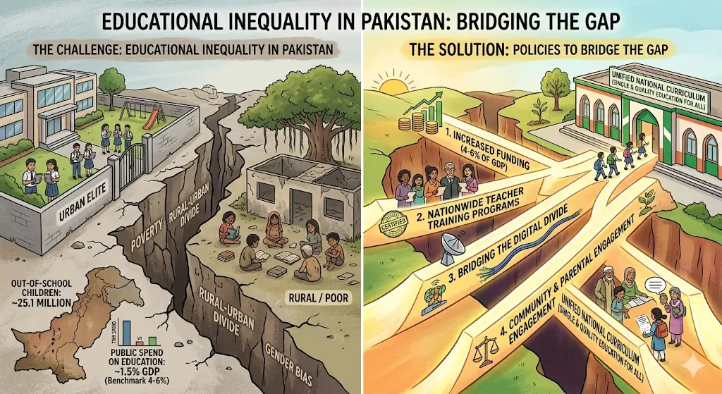 Educational Inequality in Pakistan Policies to Bridge the Gap